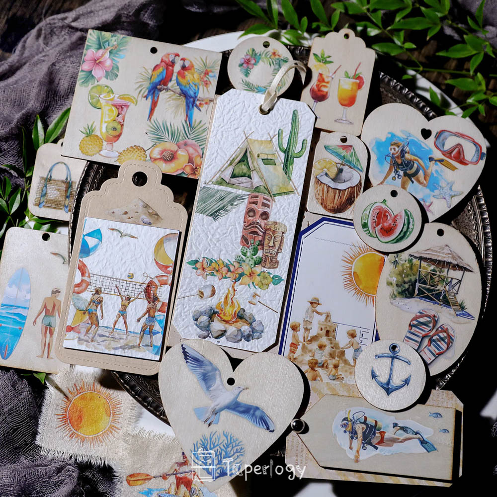 Soli Summer Vacation Rub-on Stickers