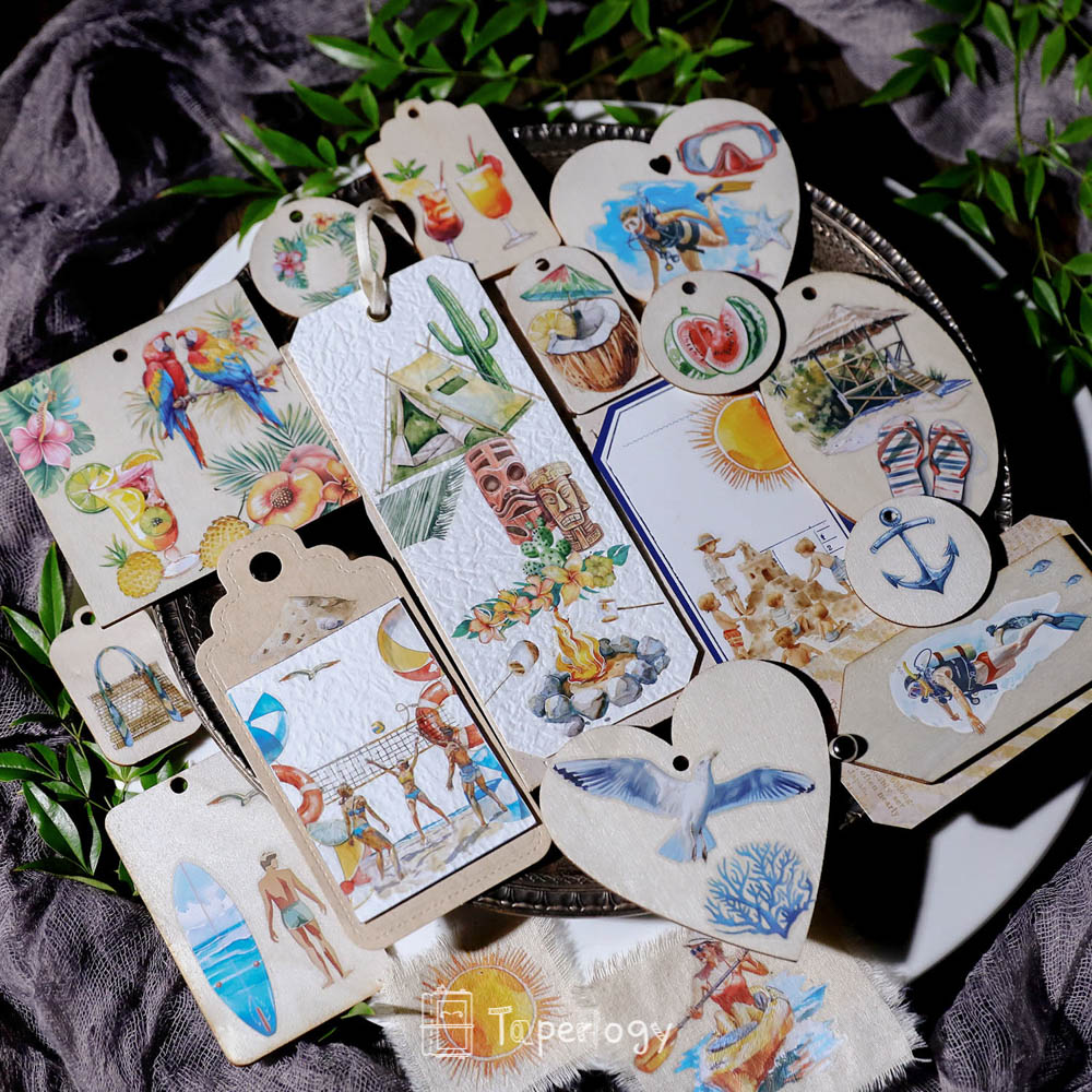 Soli Summer Vacation Rub-on Stickers