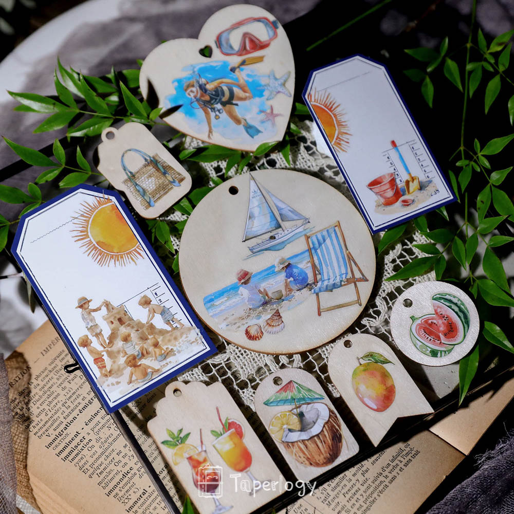 Soli Summer Vacation Rub-on Stickers