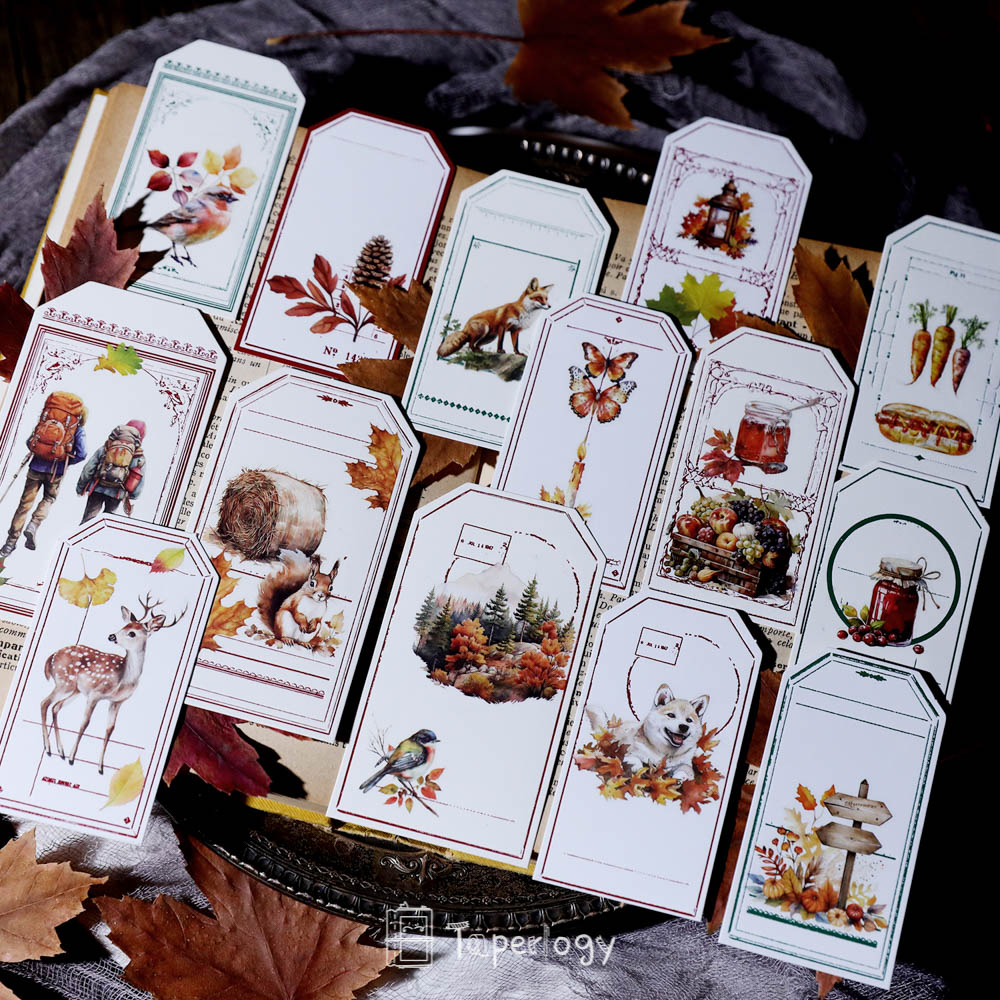 Toli Rustic Fall Rub-on Stickers