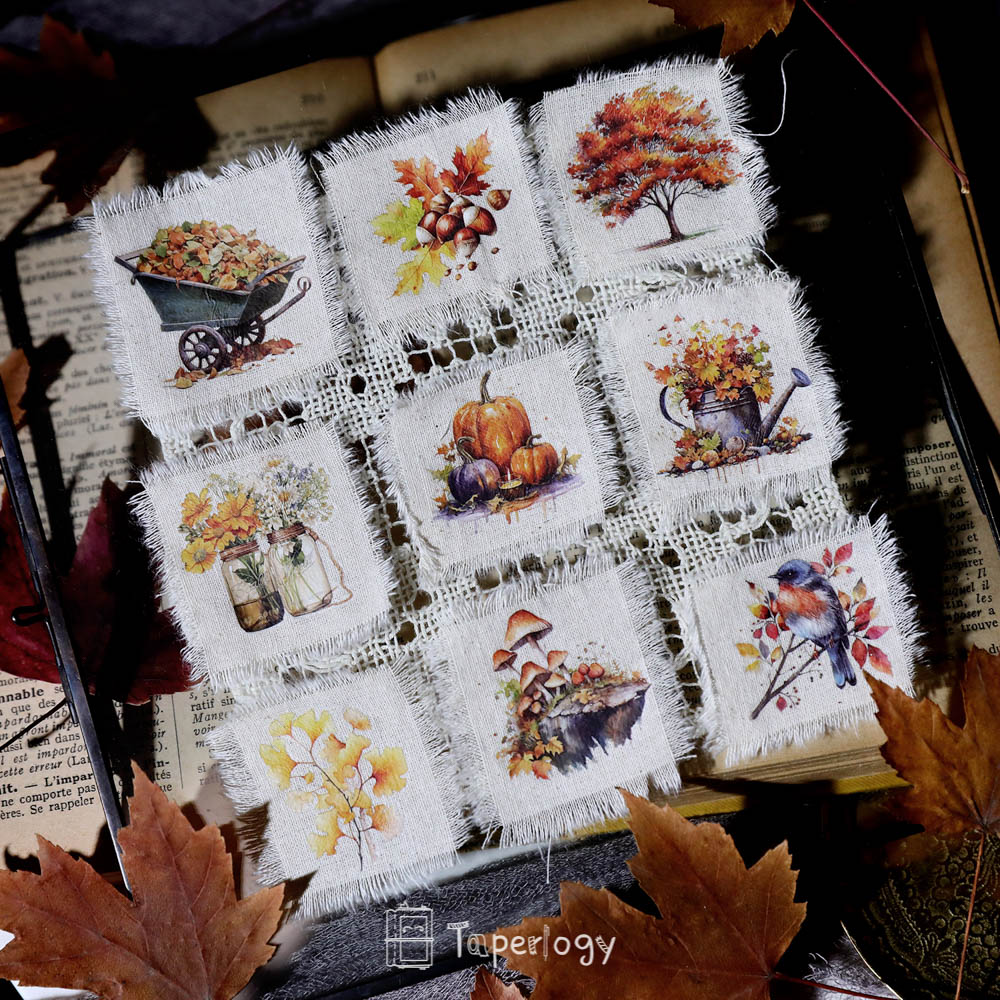Toli Rustic Fall Rub-on Stickers