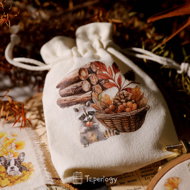 Toli Rustic Fall Rub-on Stickers