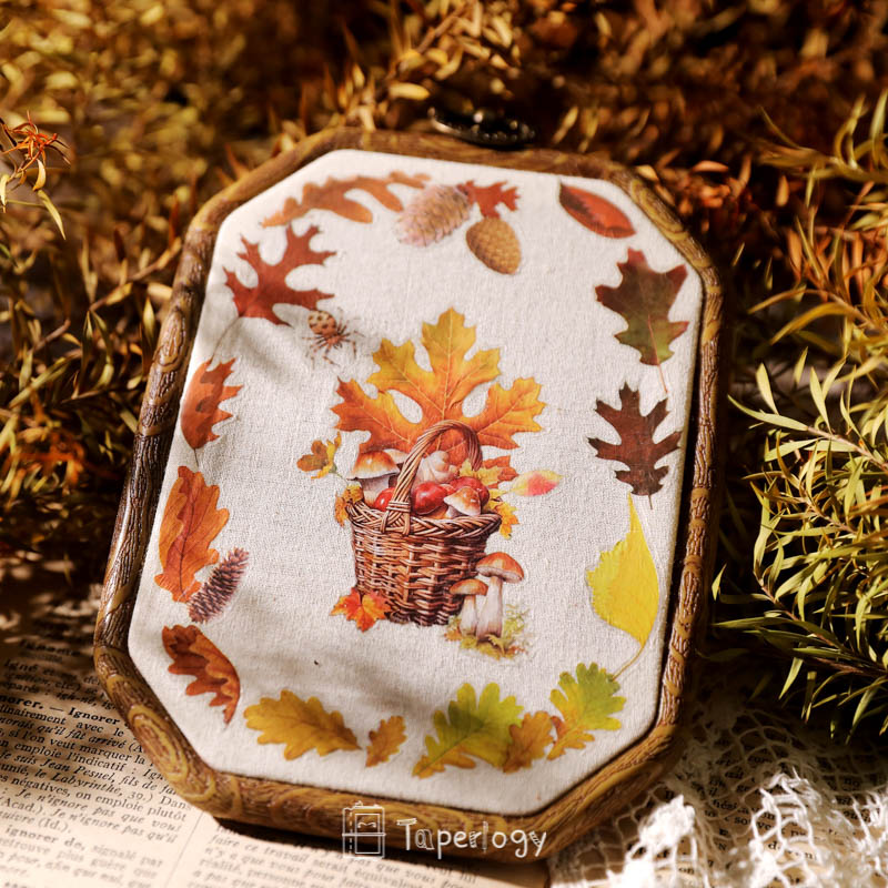 Toli Rustic Fall Rub-on Stickers