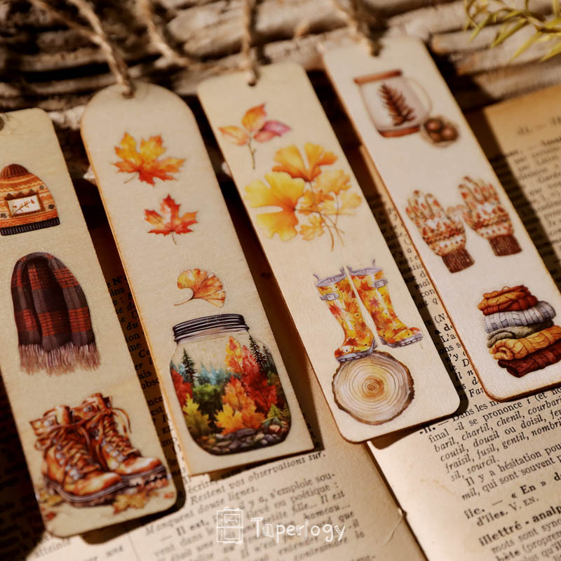 Toli Rustic Fall Rub-on Stickers