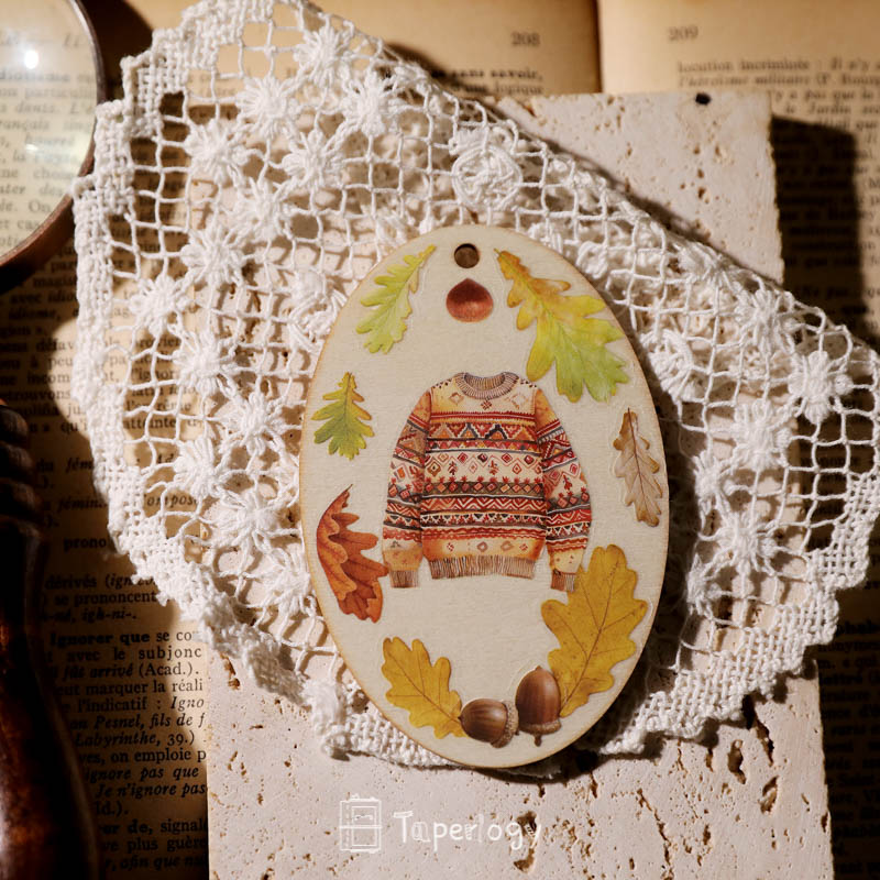 Toli Rustic Fall Rub-on Stickers