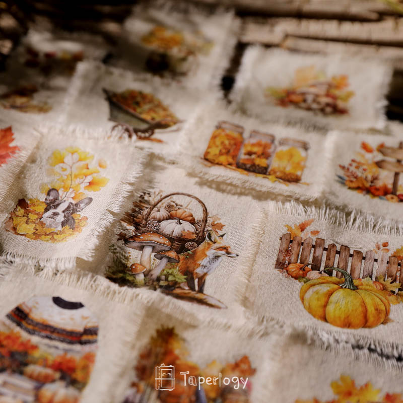 Toli Rustic Fall Rub-on Stickers