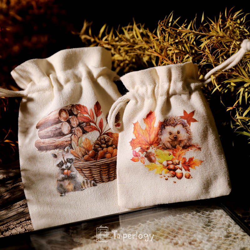 Toli Rustic Fall Rub-on Stickers