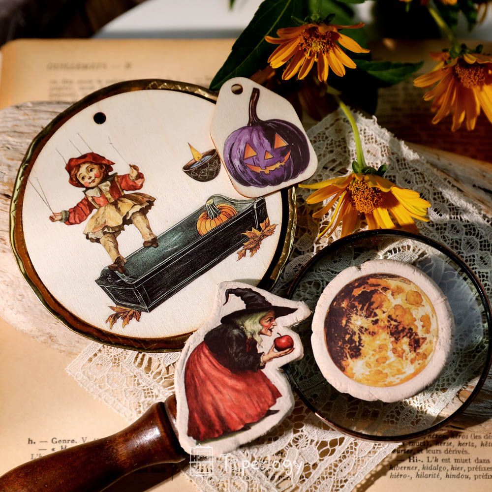 Poli Midnight Magic Rub-on Stickers
