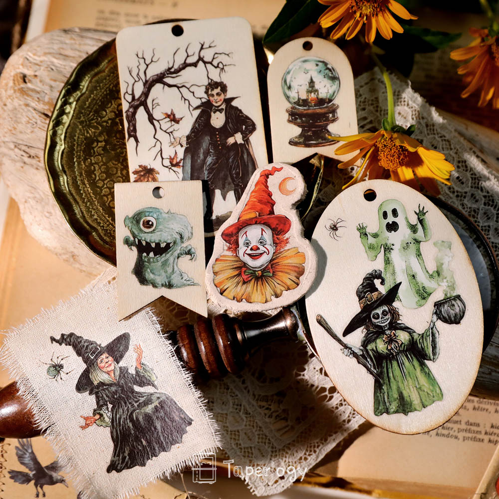 Poli Midnight Magic Rub-on Stickers