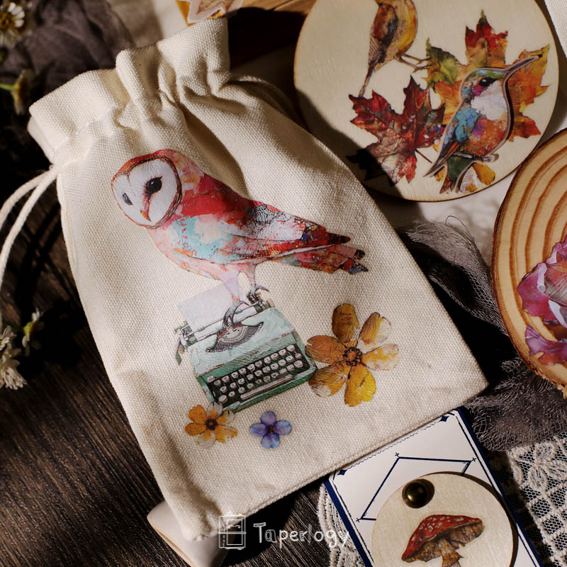 Yomu Whimsical Autumn Rub-on Stickers