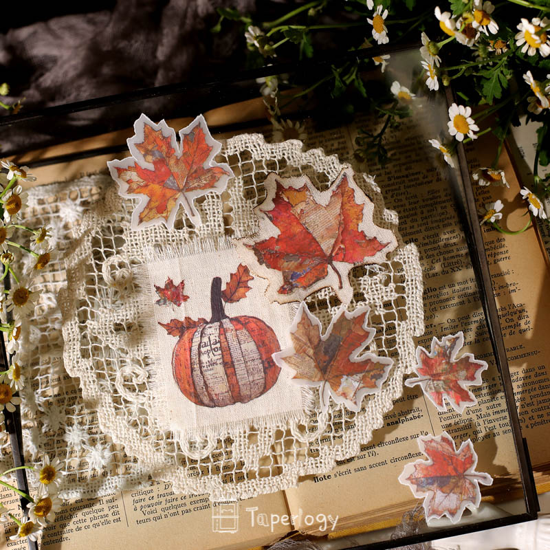Yomu Whimsical Autumn Rub-on Stickers
