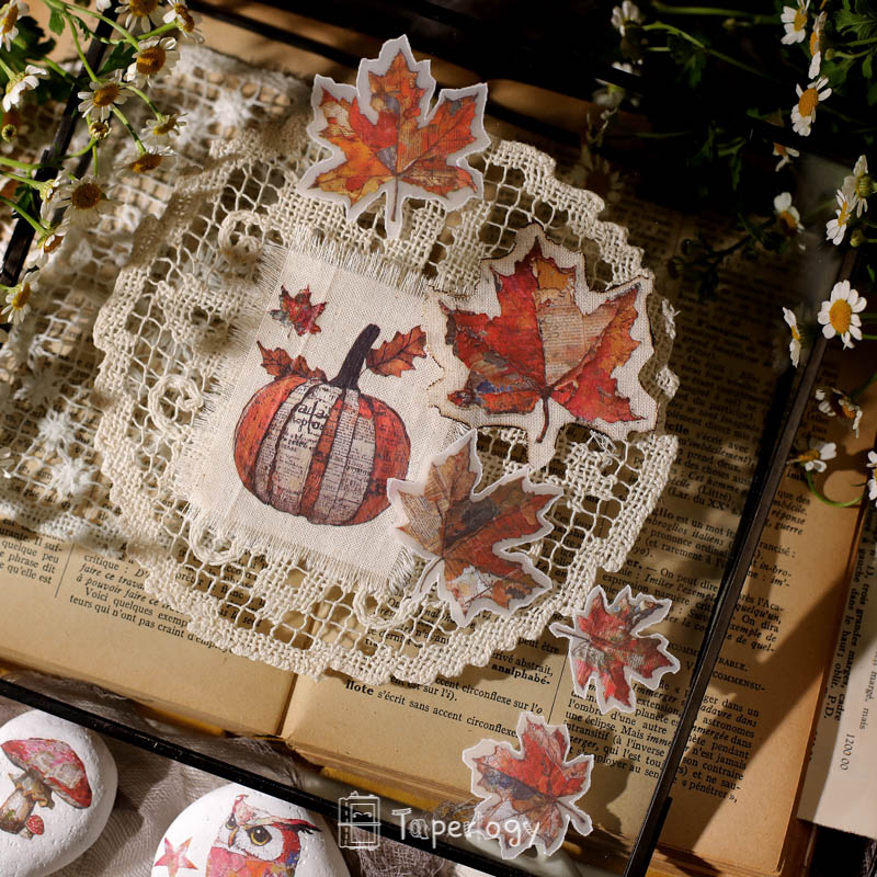 Yomu Whimsical Autumn Rub-on Stickers