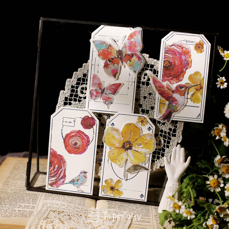 Yomu Whimsical Autumn Rub-on Stickers