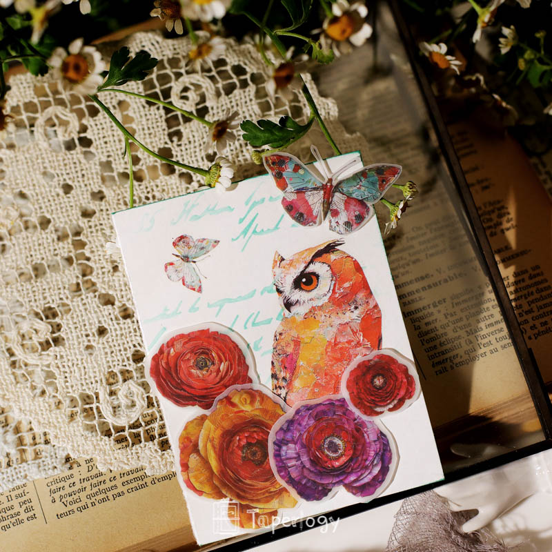Yomu Whimsical Autumn Rub-on Stickers