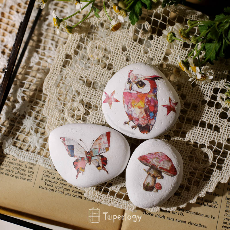 Yomu Whimsical Autumn Rub-on Stickers