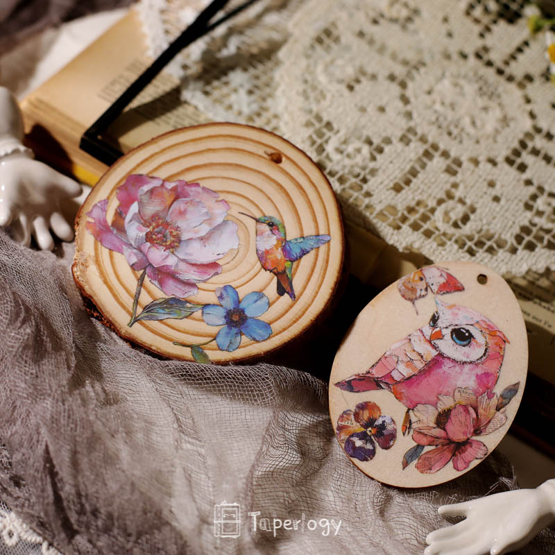 Yomu Whimsical Autumn Rub-on Stickers