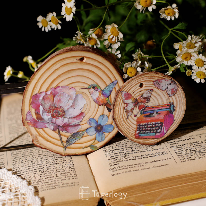 Yomu Whimsical Autumn Rub-on Stickers