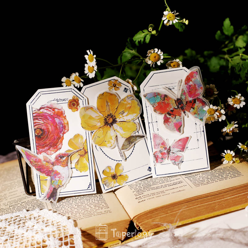 Yomu Whimsical Autumn Rub-on Stickers