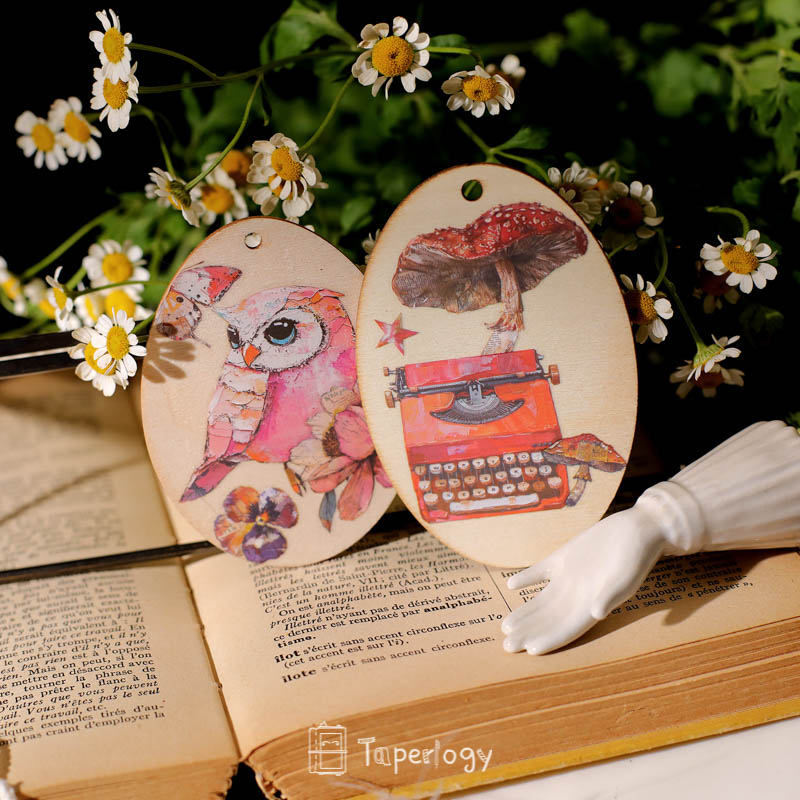 Yomu Whimsical Autumn Rub-on Stickers