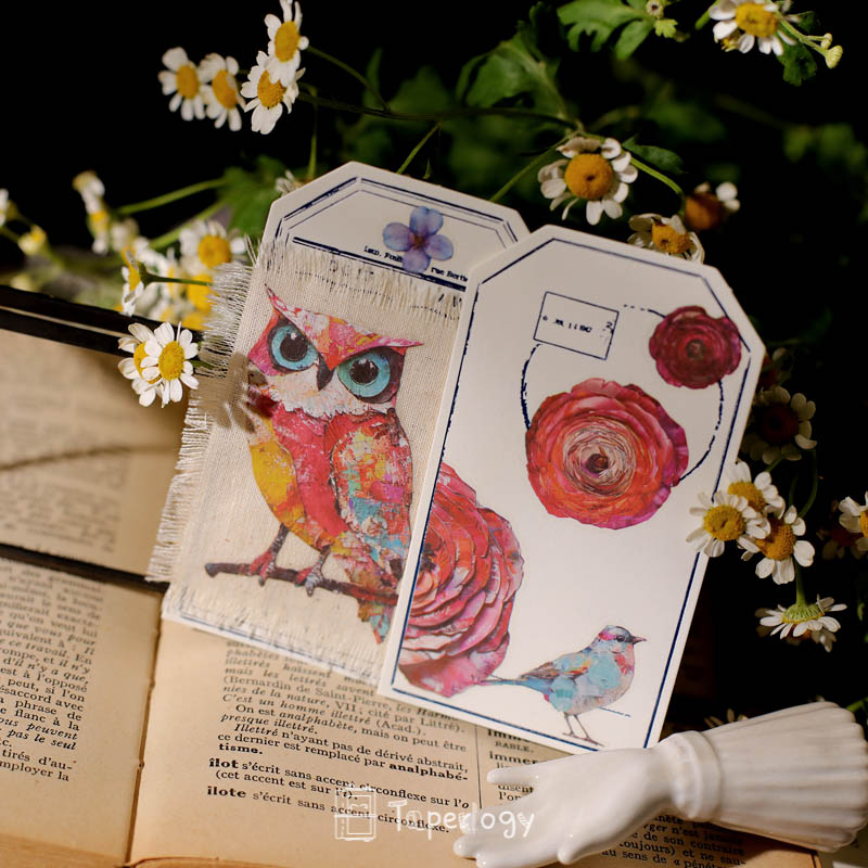 Yomu Whimsical Autumn Rub-on Stickers