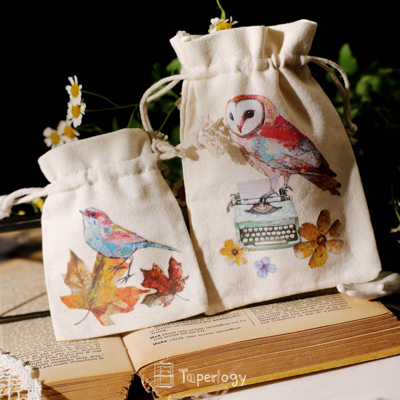 Yomu Whimsical Autumn Rub-on Stickers