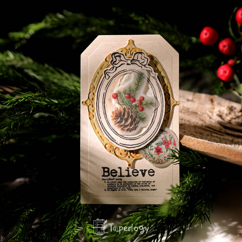 Nilo Christmas Memories Vellum Stickers