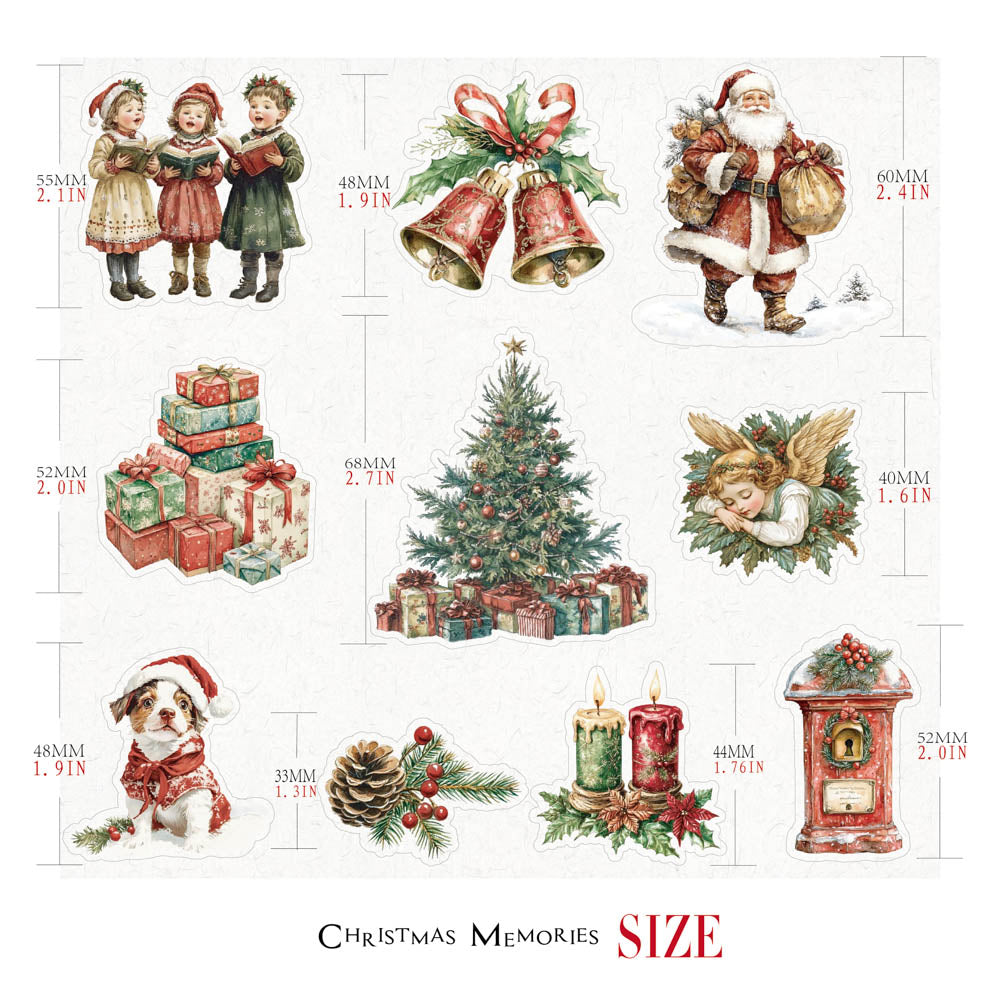 Nilo Christmas Memories Vellum Stickers