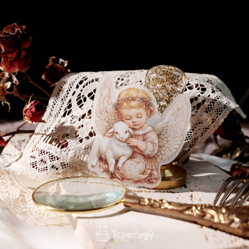 Pilo Rosy Christmas Vellum Stickers