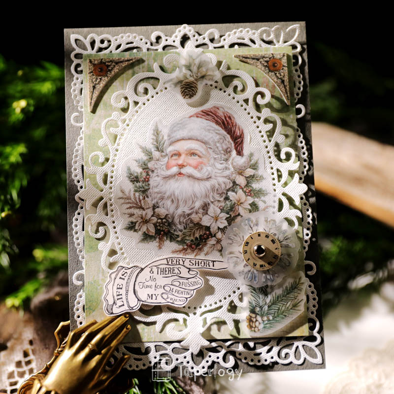 Bilo White Christmas Vellum Stickers