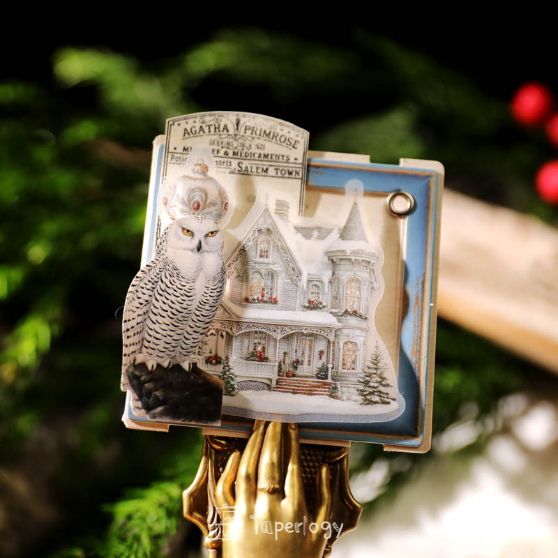 Bilo White Christmas Vellum Stickers