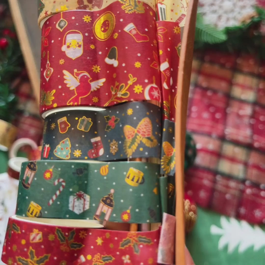 Yuji Christmas Washi Tape Set