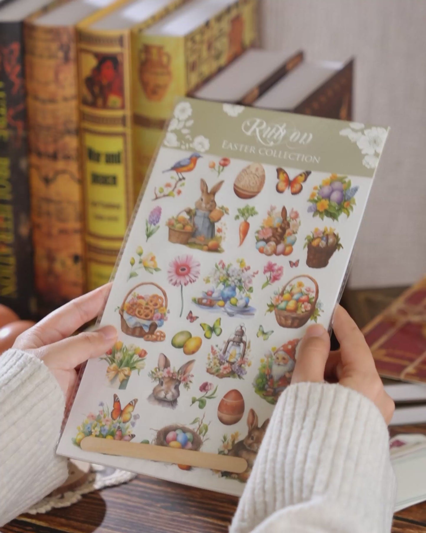 Noli Easter Rub-on Stickers | Transfer Sticker