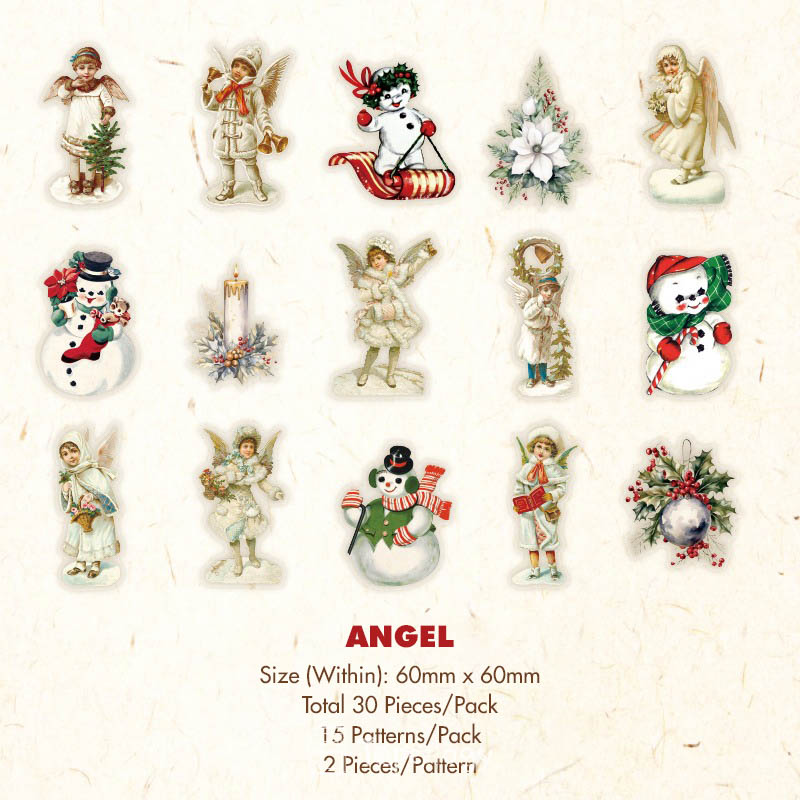 Hayeca Christmas Stickers