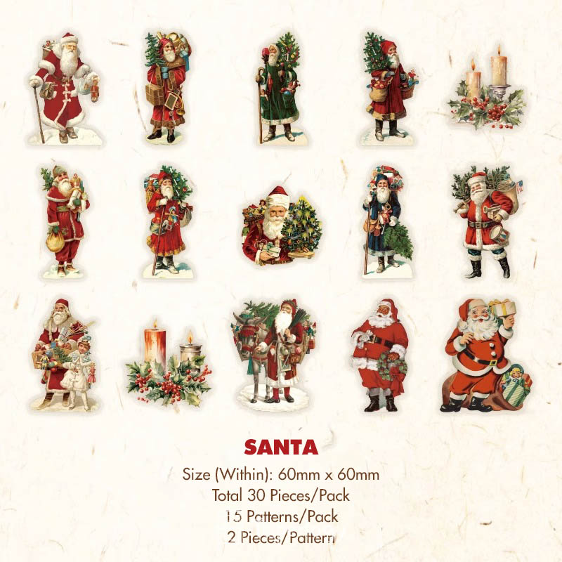 Hayeca Christmas Stickers