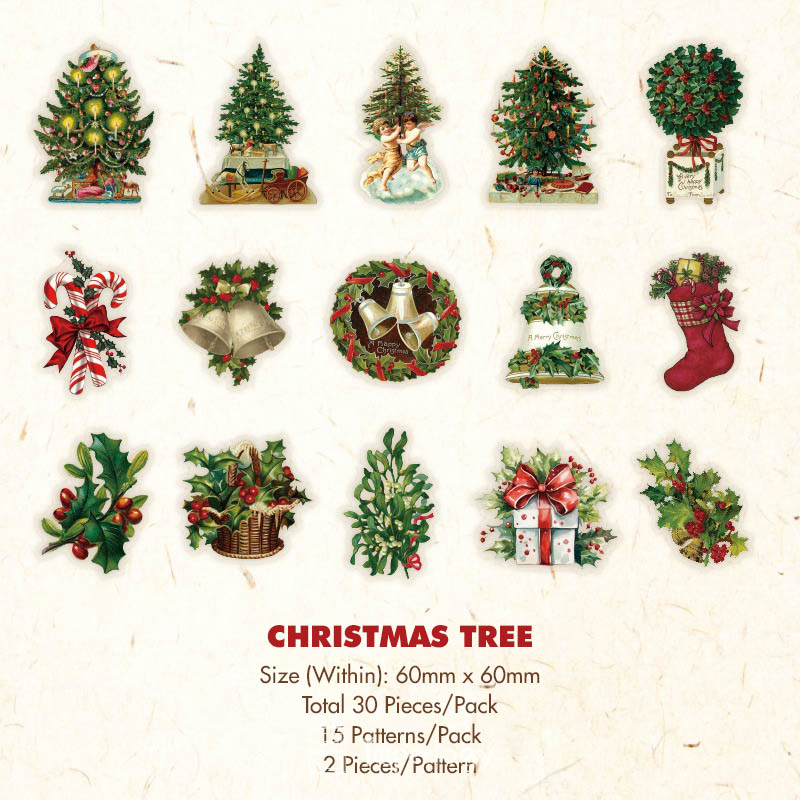 Hayeca Christmas Stickers