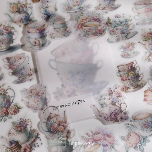Wulo Afternoon Tea Vellum Stickers