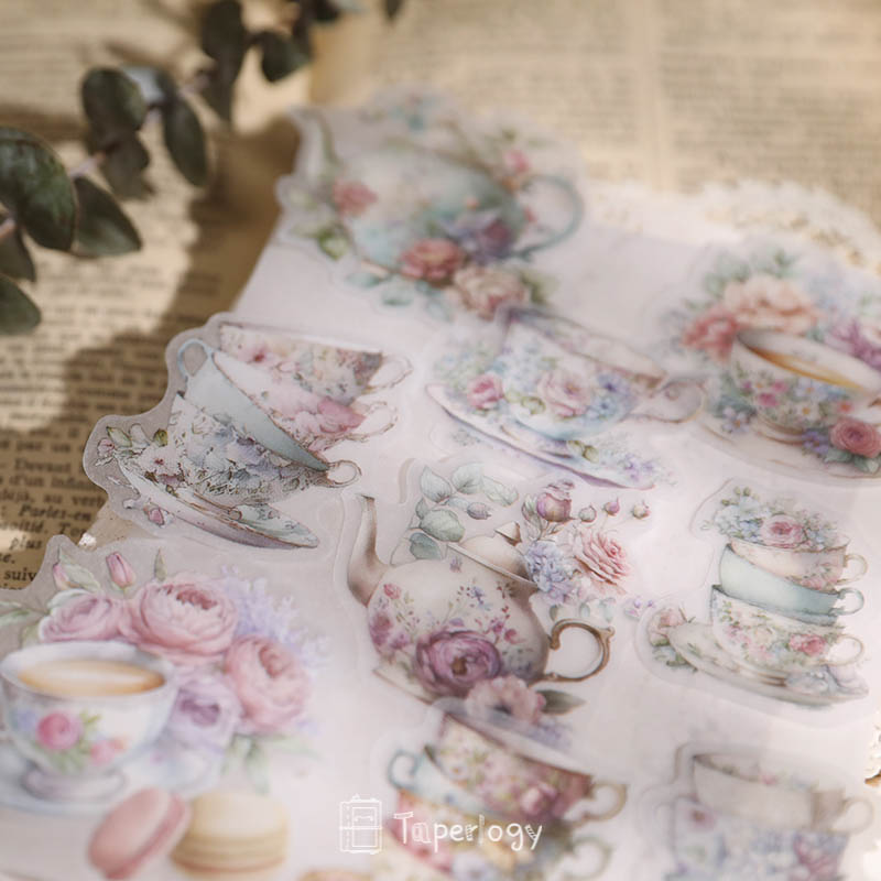 Wulo Afternoon Tea Vellum Stickers