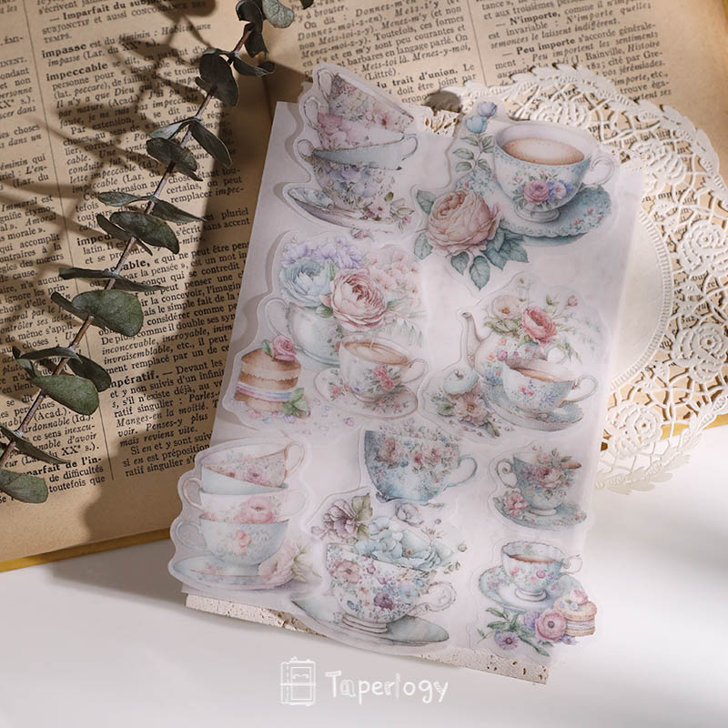 Wulo Afternoon Tea Vellum Stickers