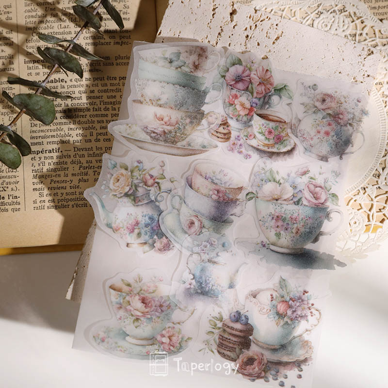 Wulo Afternoon Tea Vellum Stickers