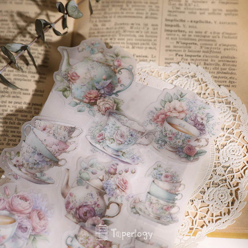 Wulo Afternoon Tea Vellum Stickers