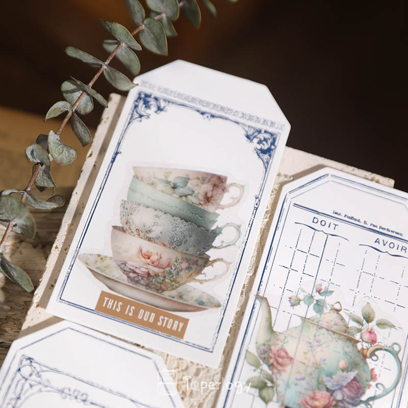 Wulo Afternoon Tea Vellum Stickers