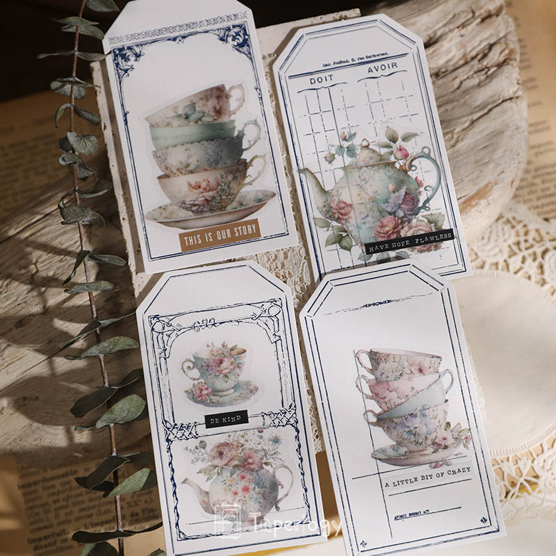 Wulo Afternoon Tea Vellum Stickers