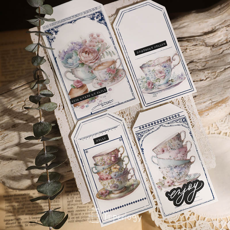 Wulo Afternoon Tea Vellum Stickers