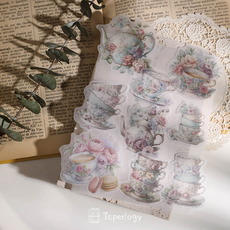 Wulo Afternoon Tea Vellum Stickers