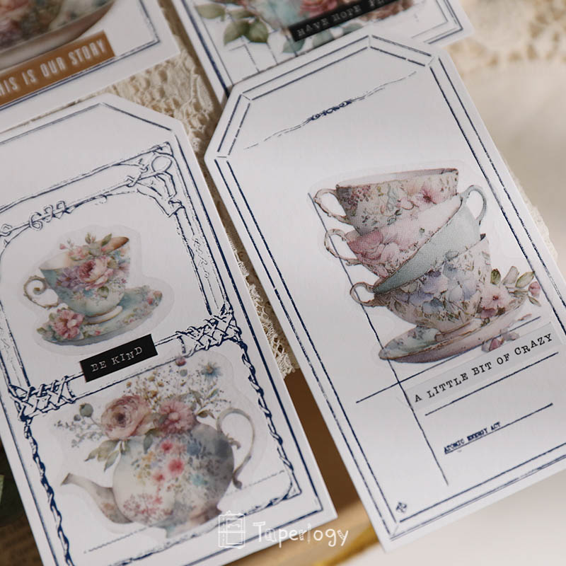 Wulo Afternoon Tea Vellum Stickers