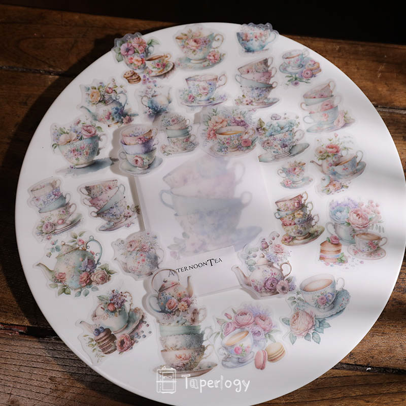Wulo Afternoon Tea Vellum Stickers