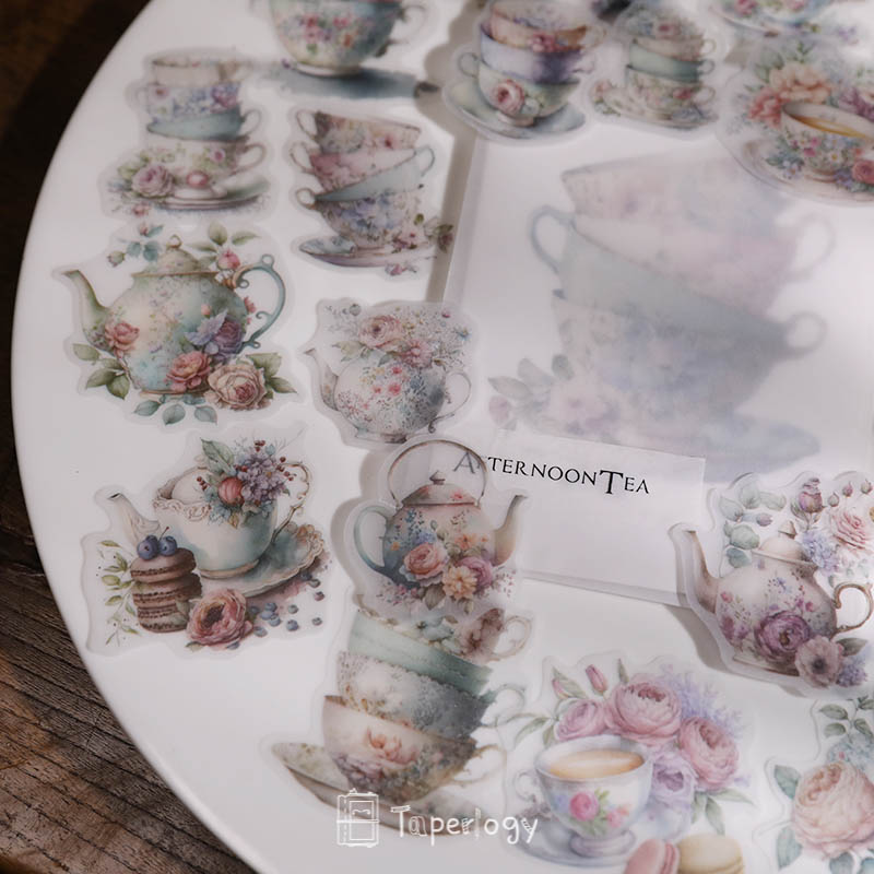 Wulo Afternoon Tea Vellum Stickers