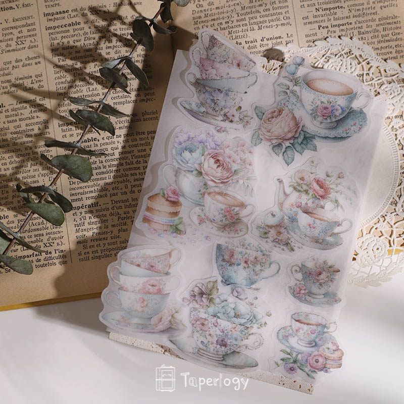 Wulo Afternoon Tea Vellum Stickers