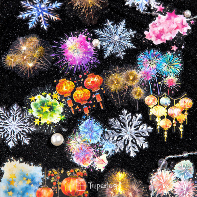 Yafo Firework Dreams PET Sticker Collection