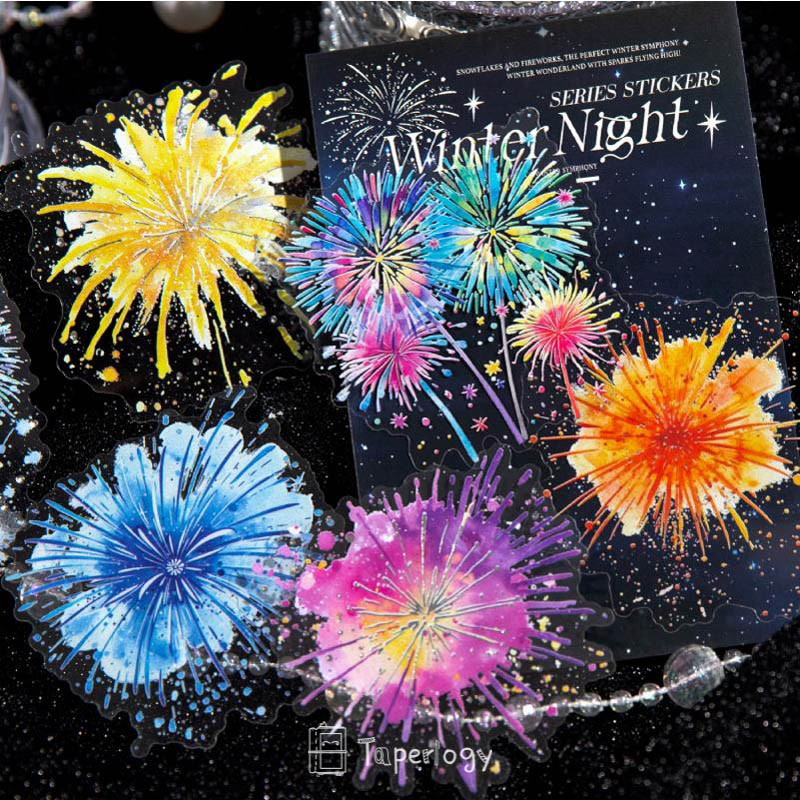 Yafo Firework Dreams PET Sticker Collection